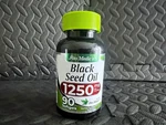 Organic Black Seed Oil 1250MG 90 Softgel Capsules Non-gmo Gluten Free Exp 2027. Fixed Price $16.99.