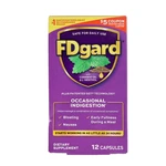 Fdgard Occasional Indigestion Capsules, Digestive Support, 12 Count Exp 02/2027. Fixed Price $12.95.