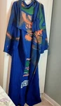 Fla Gators Of Snuggie Great Graphics Stadium Blanket With Arms Vint ++ Warm. Fixed Price $40.00.