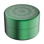 Flower Mill 2.5" Next Gen Standard Hand Grinder Herb Spice Tobacco Aluminum Grn. Fixed Price $44.99.