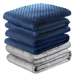 Degrees Of Comfort Coolmax Weighted Blanket Washable Twin Size: 48X72 - Navy. Fixed Price $84.17.