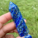 Natural Lapis Lazuli Tower Point Reiki Healing Crystal Wand Obelisk Home Decor. Fixed Price $16.65.