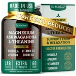 Cortisol Reducer & Adrenal Support Supplement Natural Stress Relief With Ashw.... Fixed Price $32.38.
