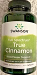 True Cinnamon - Full Spectrum 300MG 120 Caps Support Healthy Blood Sugar Level. Fixed Price $13.75.