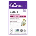 2 X New Chapter, Supercritical OMEGA-7, 60 Vegetarian Capsules-worldwide. Fixed Price $126.36.