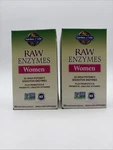 Garden Of Life Raw Enzymes Women Digestive Health Support 90 Caps X2 Exp 06/26. Fixed Price $34.97.