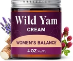 Wild Yam Cream With Progesterone Support Of Hormone Balance Menstrual Cycl.... Fixed Price $34.57.