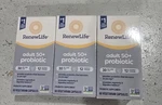 Lot Of Renew Life Ultimate Flora Adult 50+ Probiotic 30 Billion 60 Veg Caps. Fixed Price $86.00.