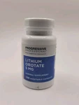 Progressive Professionals Lithium Orotate 5 Mg Mineral Supplement 100 Caps. Fixed Price $21.74.