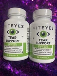 2-PACK Viteyes Tear Support Soothing Blend Occasional Dry Supplement 30S. Fixed Price $34.99.
