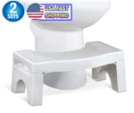 2 Drop Portable Folding Squatting Bathroom Toilet Potty Stool Step. Fixed Price $31.95.