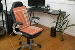 Healthyline Tao Chair 4018 Amethyst Heated Healing Seat Pad With Pemf Back Pain. Fixed Price $335.00.