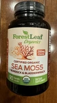 Forest Leaf Organics Sea Moss Capsules With Burdock Root, Bladderwrack. Fixed Price $10.99.