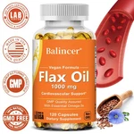 Flaxseed Oil 1000MG Supplements Cardiovascular Health Support Immune System Us. Fixed Price $13.59.
