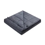 Zonli Weighted Blanket (60''X80'', 20LBS, Queen Size Dark Grey) For Adults An.... Fixed Price $45.39.