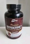 Nutriflair Premium Berberine Hcl 1200MG Plus Pure True Ceylon Cinnamon Cap.. Fixed Price $25.00.