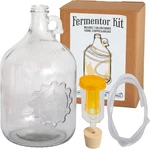 1 Gallon Glass Carboy Fermenter Kit With Airlock & Tubing For Beer Wine Mead. Fixed Price $45.73.