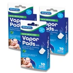 Xtracare Vapor Pads, 10 Count Non-medicated, Menthol Scented Refills (3-PACK). Fixed Price $14.07.