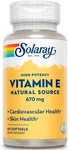 Vitamin 1,000 Iu 60 Softgels By Solaray, Free Shipping. Fixed Price $22.99.