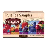 Celestial Seasonings Fruit Tea Sampler Herbal, Caffeine Free, 18 Bags Box. Fixed Price $6.10.