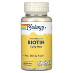 2 X Solaray, Biotin, 5,000 Mcg, 60 Vegcaps-worldwide. Fixed Price $65.08.
