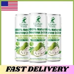 World 100% Natural Soursop Guanabana Juice 10.8OZ Pack Of 12 Drinks. Fixed Price $38.99.