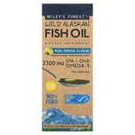 2 X Wileys Finest, Wild Alaskan Fish Oil, Peak OMEGA-3, Natural Lem-worldwide. Fixed Price $116.33.