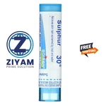Boiron Sulphur 30C Homeopathic Medicine 80 Pellets Natural Relief Original. Fixed Price $12.99.