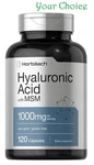 Hyaluronic Acid With Msm 1000 Mg 120 Capsules Non-gmo By Horbaach. Fixed Price $13.49.
