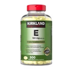 Kirkland Signature Vitamin 400 I.u. 500 Softgels Us. Fixed Price $28.99.