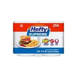 Hefty Supreme 7/8" Foam Plates, 250 Ct.. Fixed Price $27.95.