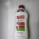 Nature's Natures Miracle Enzymatic Dog Formula Stain & Odor Remover 32FL Oz. Fixed Price $15.99.