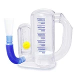 5000ML Lung Capacity Monitor With Flow Rate Indicator For Breathing Exercises. Fixed Price $36.99.