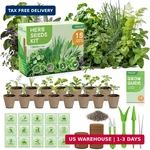 Herb Garden Starter - Fruivity 12800+ 15 In Heirloom Seed Kits For. Fixed Price $38.99.