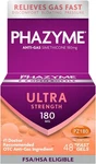 Phazyme Gas Relief, Ultra Strength And Bloating 48 Count (pack Of 1). Fixed Price $21.73.