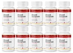 Blood Balance Formula All Natural Cardiovascular Support 10 Bottles 600 Caps. Fixed Price $239.00.