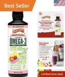 Pink Lemonade Omega Supplement, Liquid Algae Oil With 630 Mg Epa & Dha, Pl.... Fixed Price $63.99.