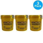 Eco Style Gold Styling Gel Olive Oil Shea Butter Black Castor 16 Oz 3 Pack. Fixed Price $21.00.