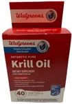 Walgreens Antarctic Pure Krill Oil 500 Mg Dietary Supplement 40 Soft Gel 11/2026. Fixed Price $16.88.