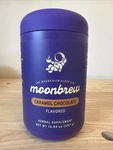 New Moon Brew Caramel Chocolate Sleep Aid Herbal Supplement 08/2027. Fixed Price $45.00.