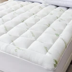 Cooling Bamboo Mattress Topper For Back Pain RELIEF,8-20"DEEP Pocket Bedroom. Fixed Price $50.89.