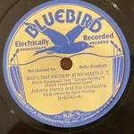 Johnny Hemp Or 78 Rpm Bluebird B-6745: Who That Knockin My Heart?/smoke. Fixed Price $7.98.