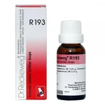Dr. Reckeweg Germany Homeopathic R193 Immune System Fortifier Drops (22ML). Fixed Price $15.99.