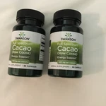 2 Pack Swanson Full Spectrum Cacao (raw Cocoa) 400MG 60 Caps Each Energy Support. Fixed Price $22.99.