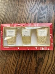 New Box Origins Go Ginger Set Body Wash Scrub Whipped Cream 1.7 Oz. Fixed Price $40.00.