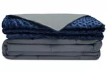 Degrees Of Comfort Weighted Blanket 2 Duvet Covers Hot & Cold Sleepers 8LBS. Fixed Price $74.97.