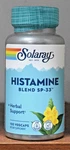 Solaray Histamine Blend SP-33 100 Capsules Herbal Support Vegcaps. Fixed Price $13.44.