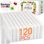 120 Pack Lip Balm Unlabeled, Natural Bulk Blank Tube, Personalized. Fixed Price $50.57.