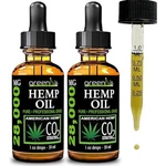 Pack Best Hemp Oil Drops For Pain Relief Stress Sleep Pure Organic 28,000MG Ve. Fixed Price $18.69.