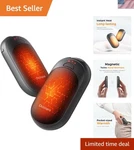 Compact Magnetic Hand Warmers 2-PACK Ideal For Golf, Camping & Raynaud's. Fixed Price $41.77.